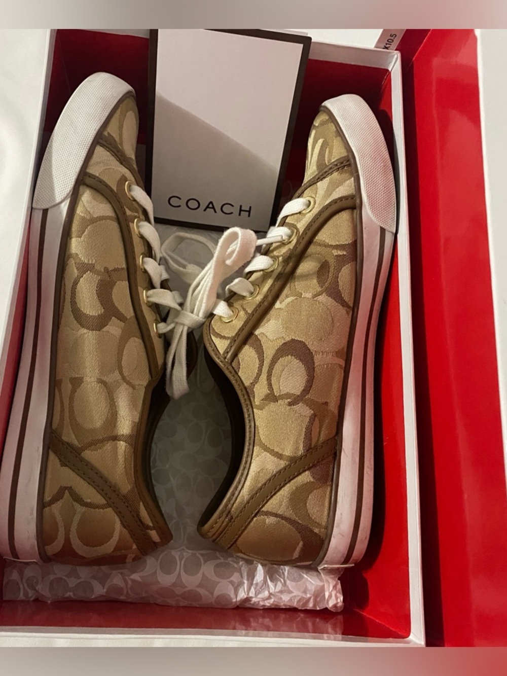 Coach Q998 Dee Sneakers Size 8.5M